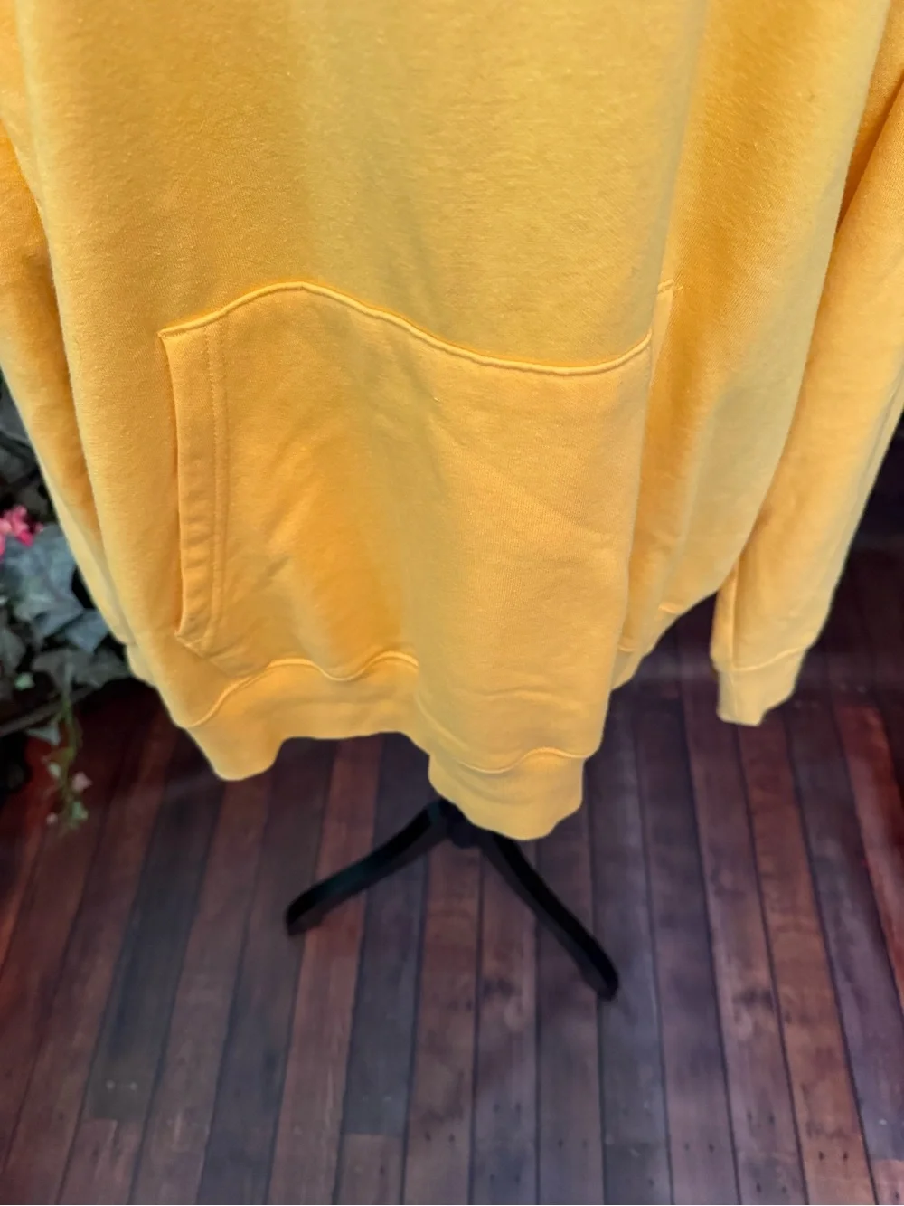 The North Face Yellow Hoodie Sweatshirt